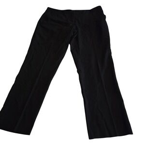 Vince Camuto Womens Black Straight Leg Dress Pants Trousers Size 10 Professional